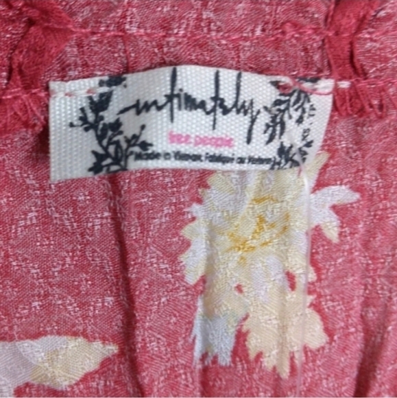 NWT Free People Bali Wild Daisy Slip Dress $88 - Picture 8 of 9